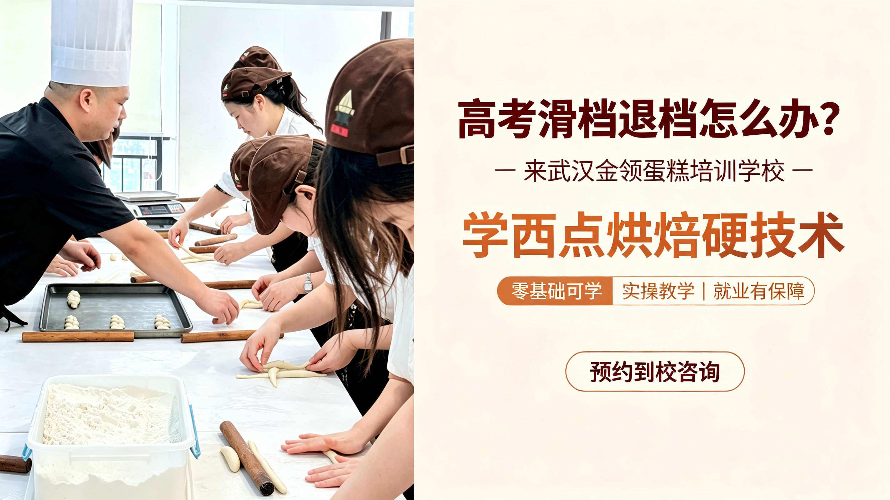 武汉学蛋糕西点哪家学校好· 高考落榜学烘焙有前途吗 武汉学蛋糕西点哪家学校好· 高考落榜学烘焙有前途吗